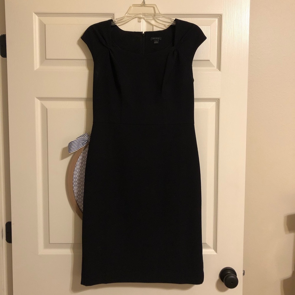 Black Ann Taylor work dress